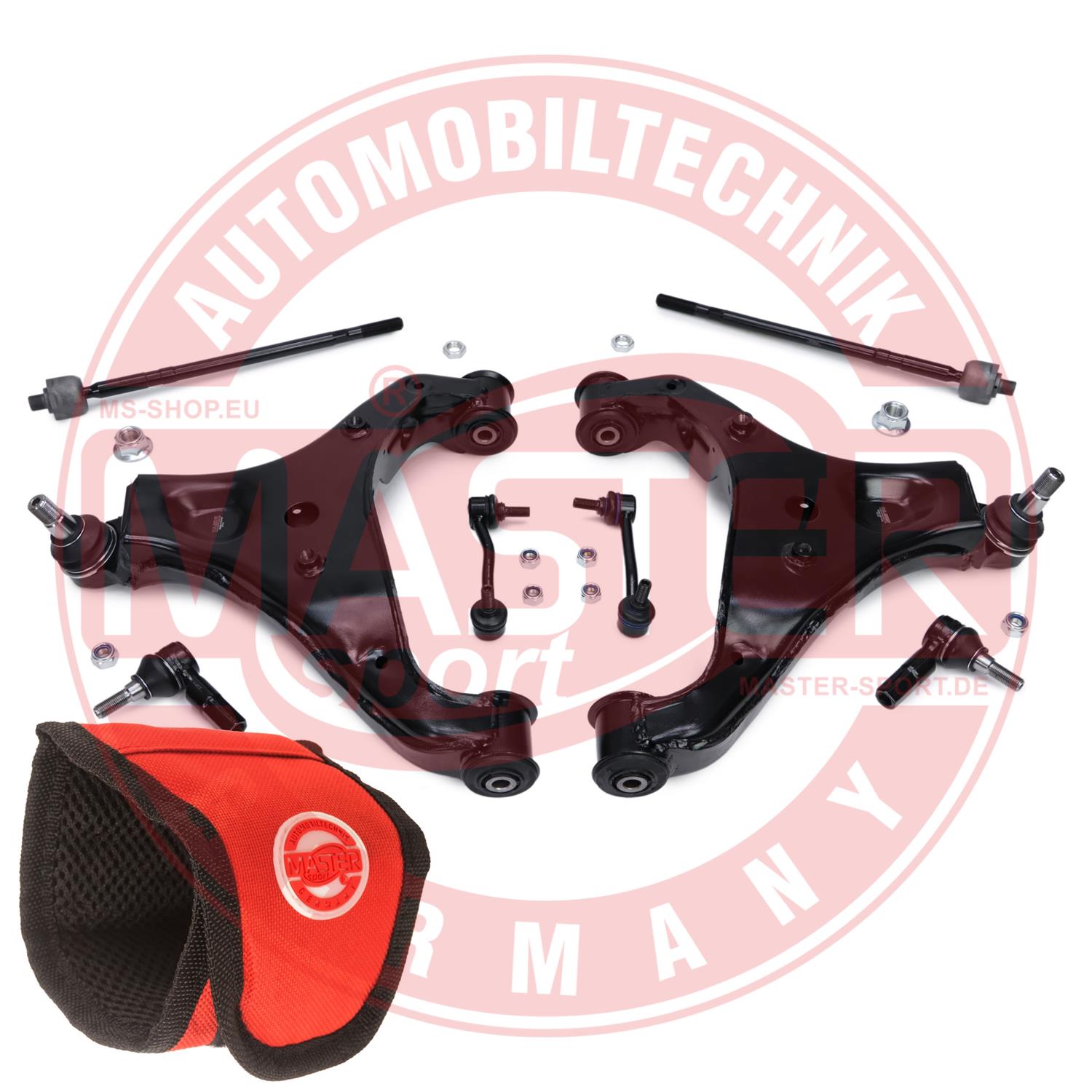 MASTER-SPORT GERMANY 37056/1-KIT-MSM PROMO MAGNETIC Σετ τιμονιού, ανάρτηση τροχών Mπροστινός άξονας δεξιά μπροστινός άξονας Μπρο